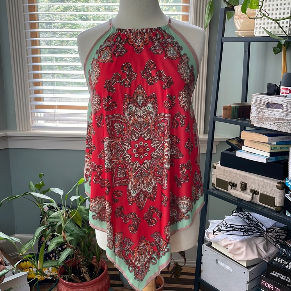Zara handkerchief top